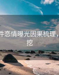 91大事件恋情曝光因果梳理，一起深挖