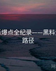 独到娱乐爆点全纪录——黑料资源传播路径