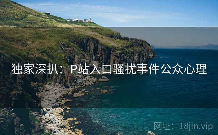 独家深扒：P站入口骚扰事件公众心理